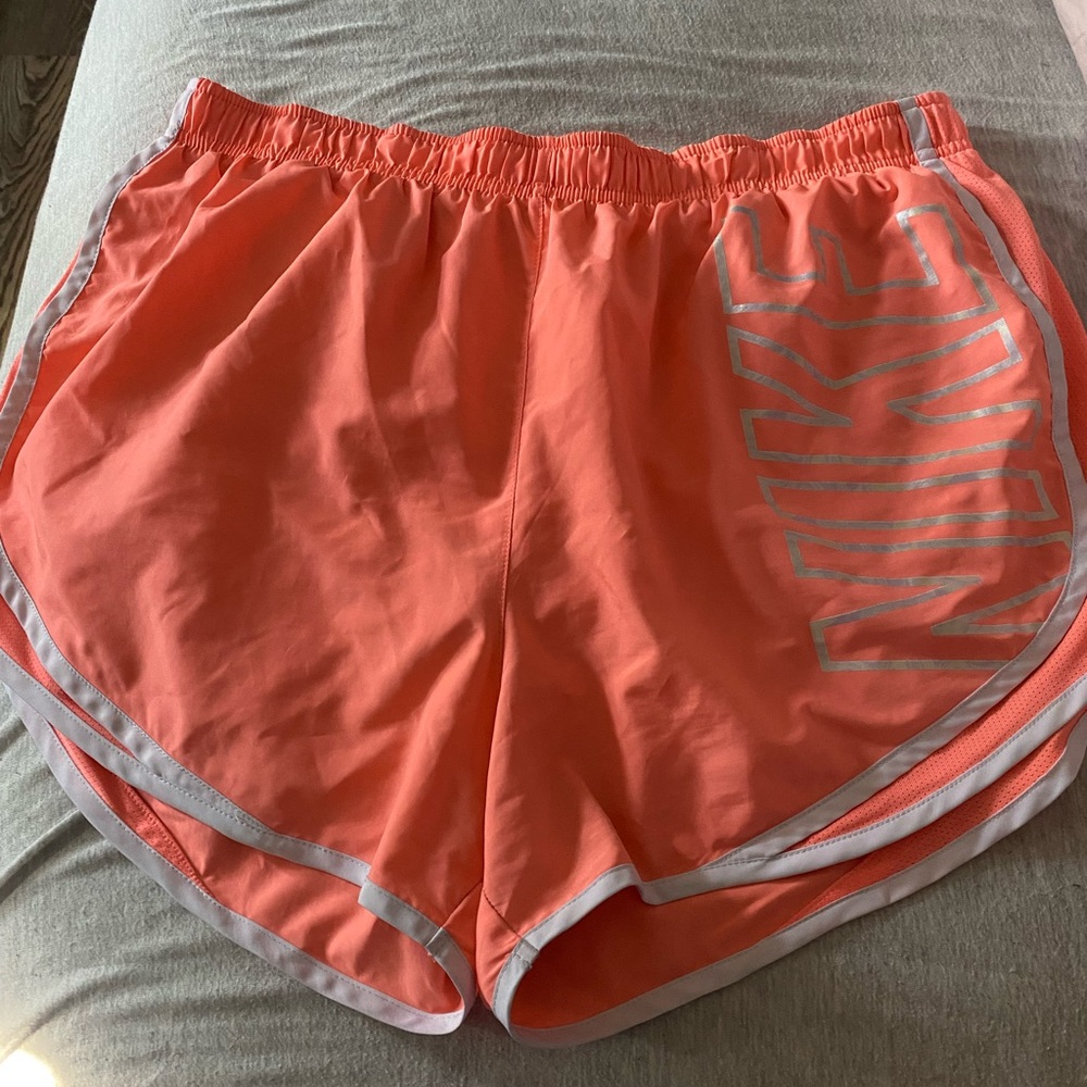 Xl orange Nike running shorts